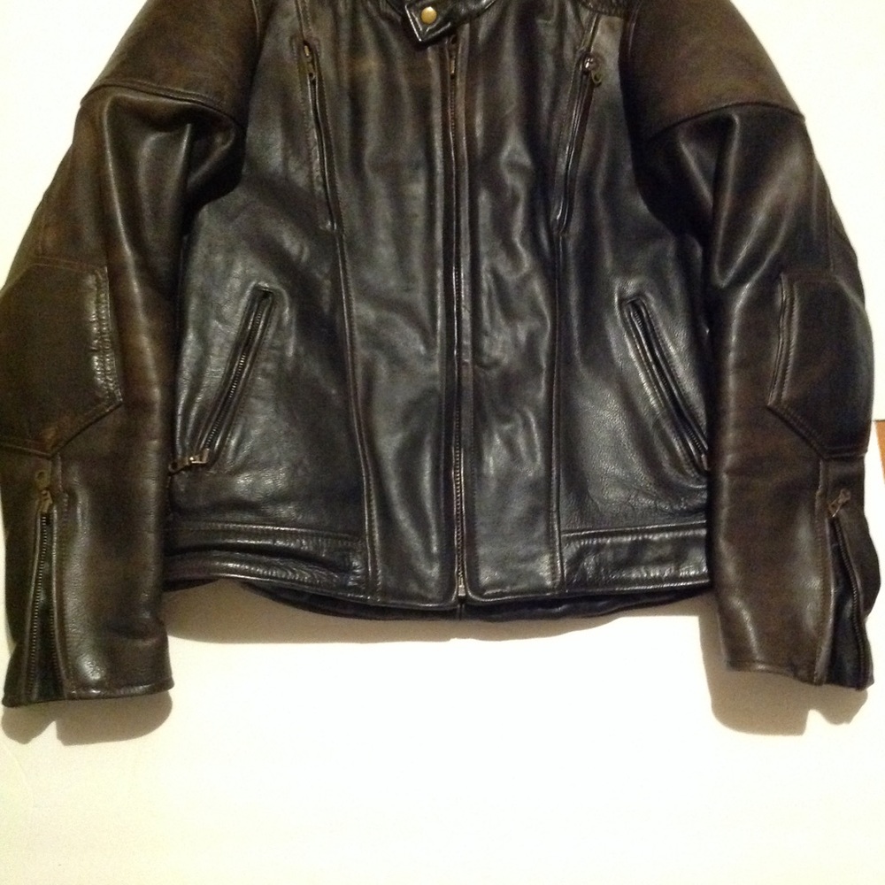 Men's leather jacket - Picture 3 of 7